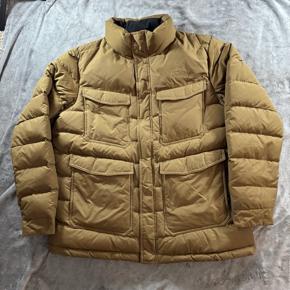 The North Face Other - The North Face 550 Puffer Jacket Men's XL Brown Goose Down Pockets Utility Ski